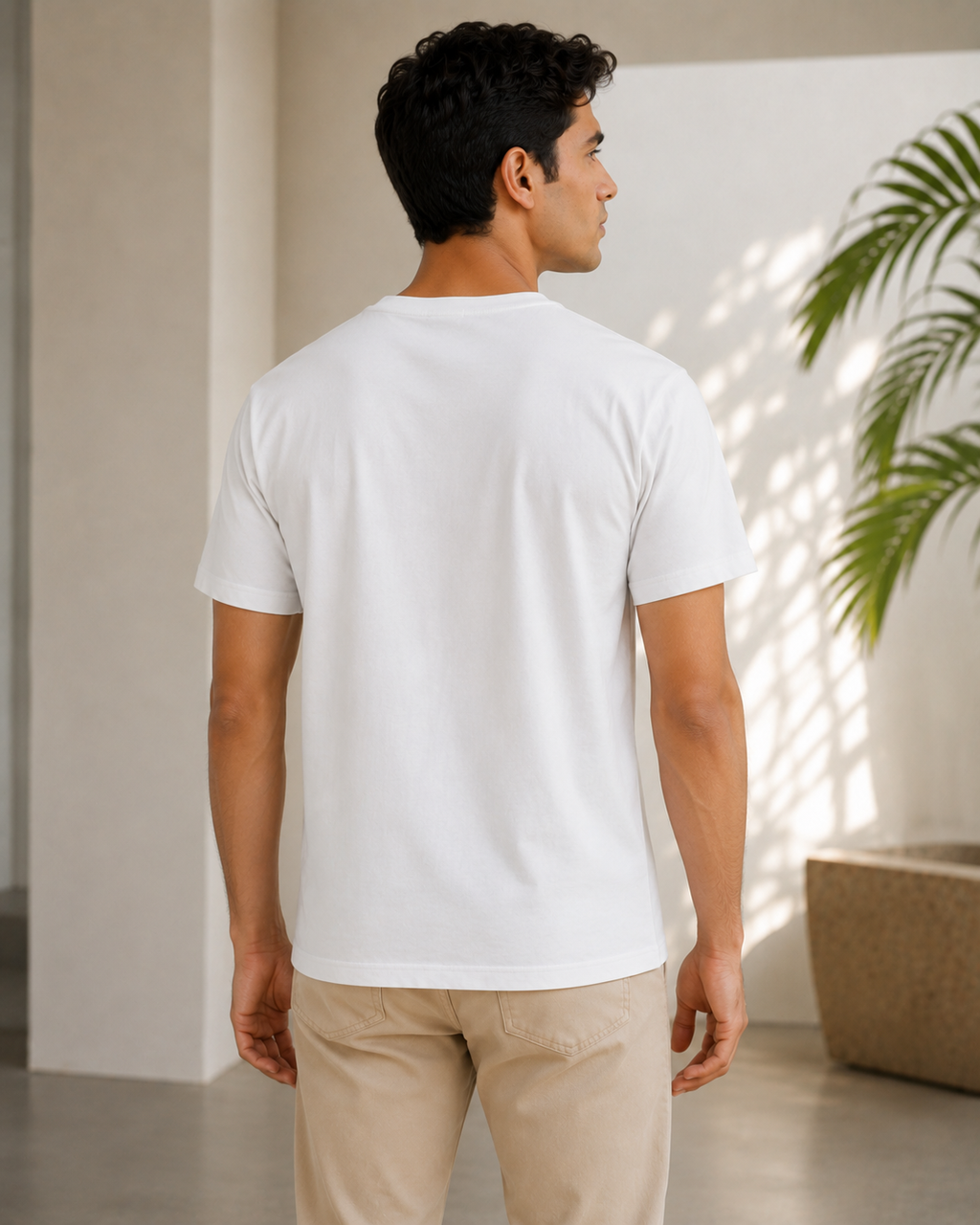 Dot Tee - Round-Neck Half-Sleeve