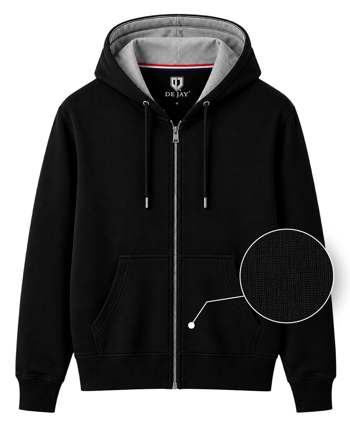Cosmo Hoodie - Hoodie with Zip & Kangaroo Pouch