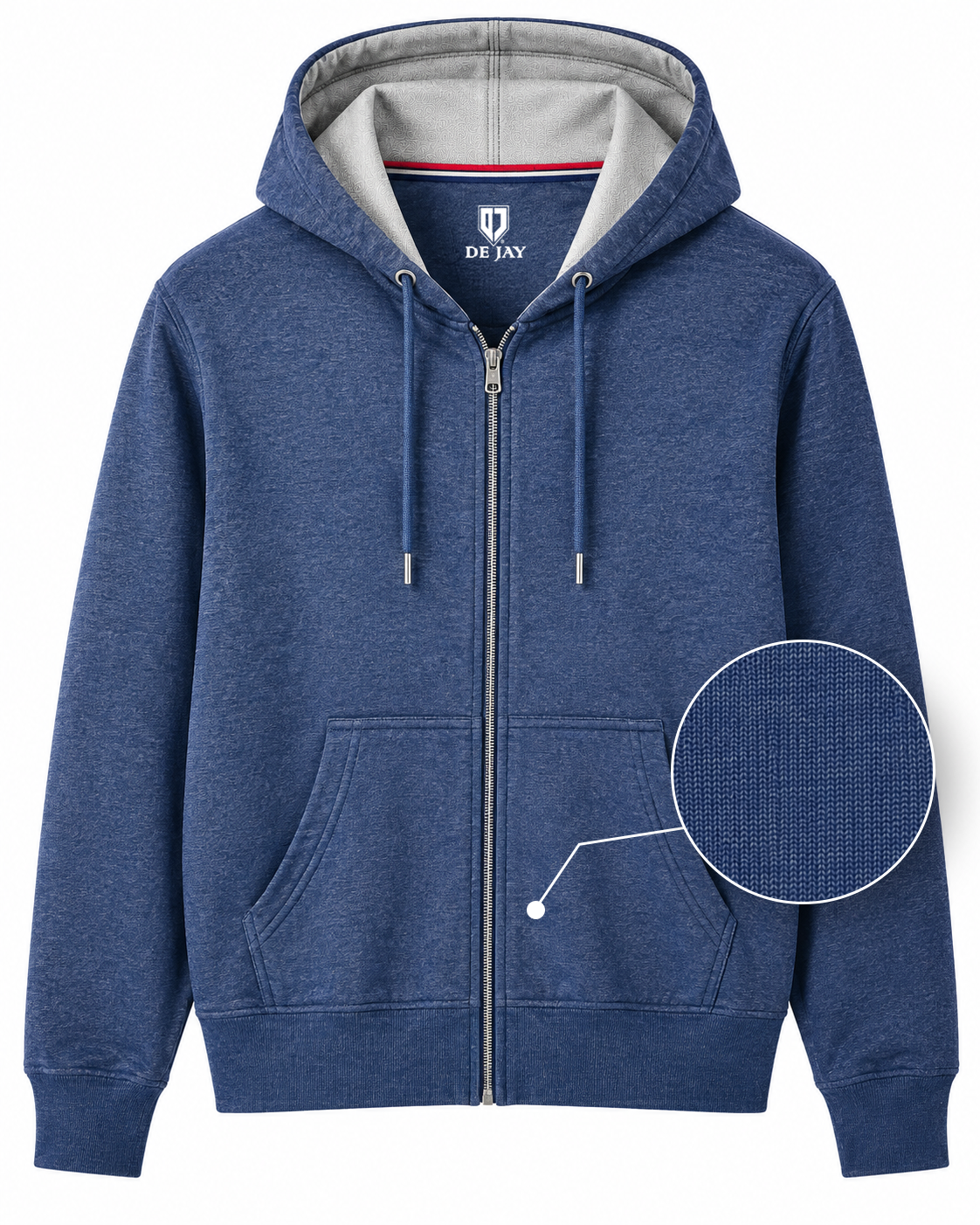 Cosmo Hoodie - Hoodie with Zip & Kangaroo Pouch