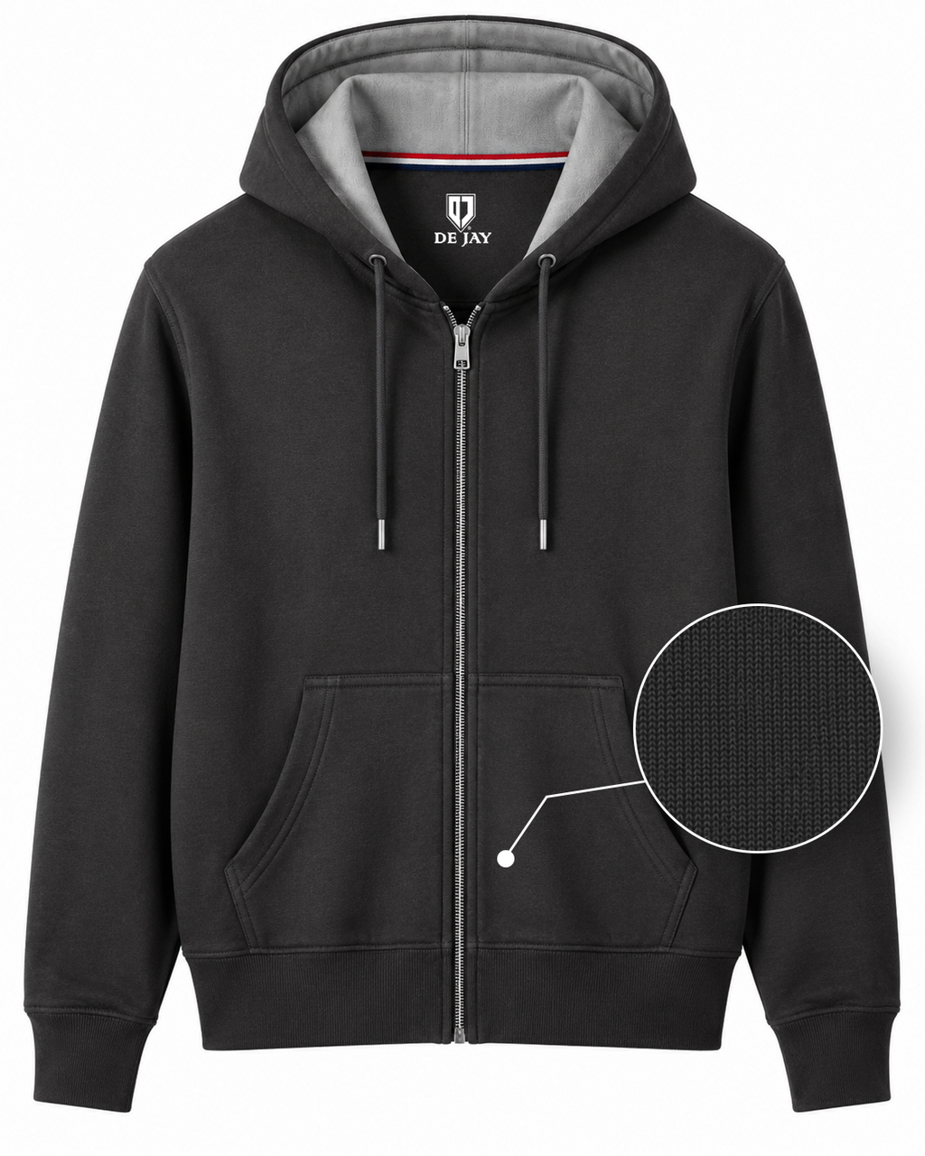Cosmo Hoodie - Hoodie with Zip & Kangaroo Pouch