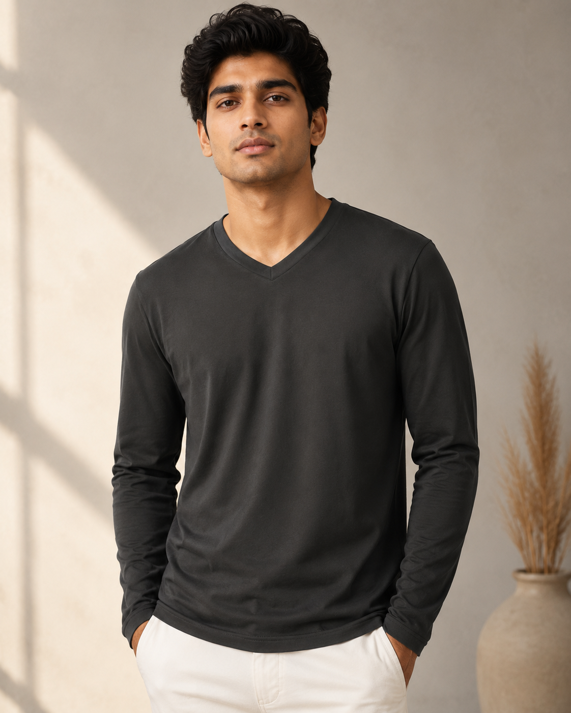 Edge Vee – Full - V-Neck Full-Sleeve