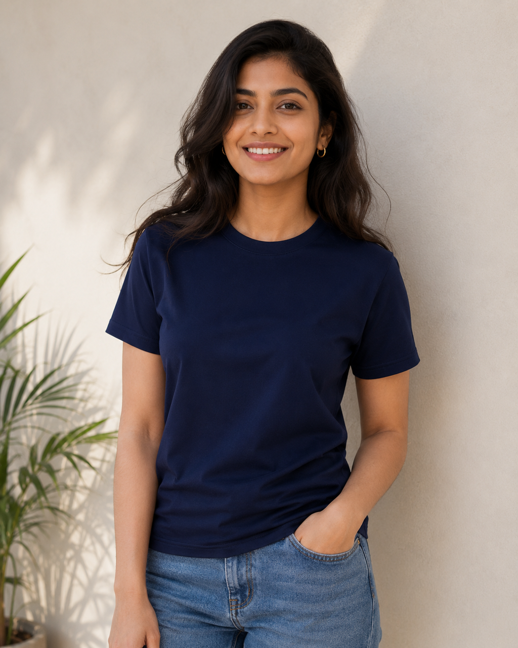 Edge Tee - Round-Neck Half-Sleeve