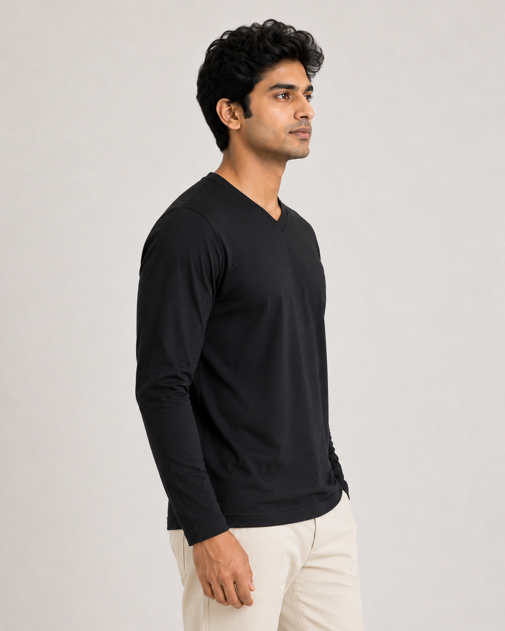 Edge Vee – Full - V-Neck Full-Sleeve