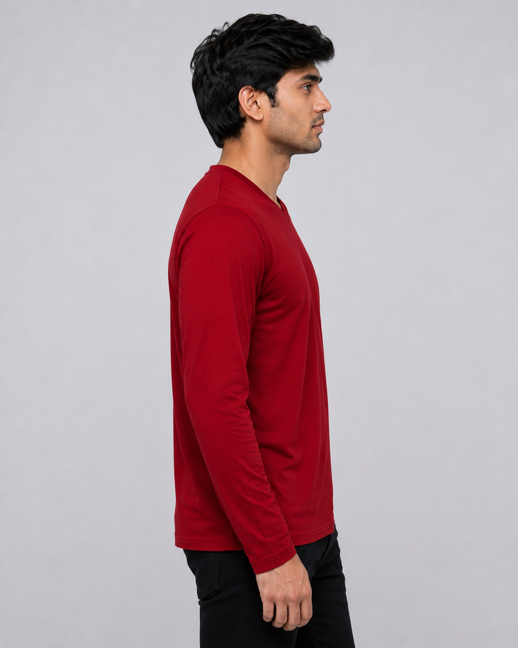 Edge Vee – Full - V-Neck Full-Sleeve
