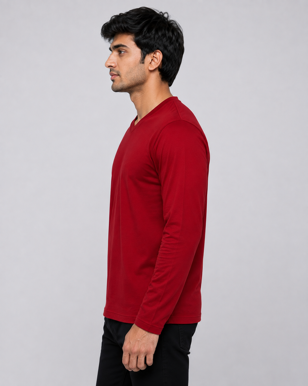 Edge Vee – Full - V-Neck Full-Sleeve