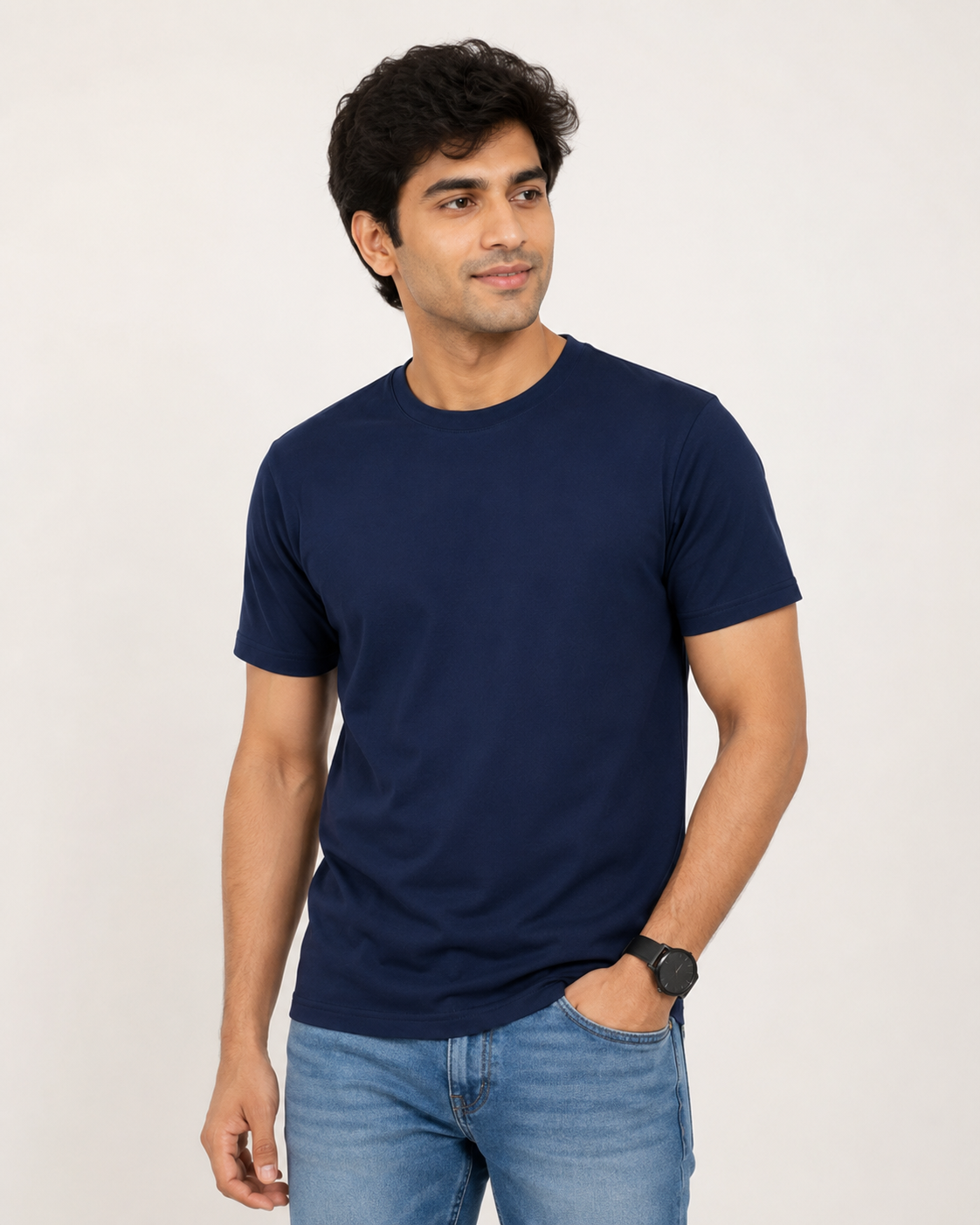 Edge Tee - Round-Neck Half-Sleeve