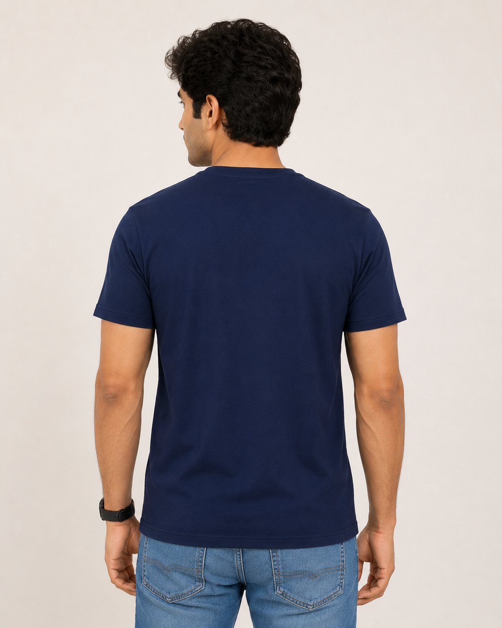 Edge Tee - Round-Neck Half-Sleeve
