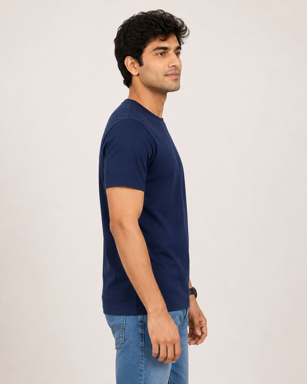 Edge Tee - Round-Neck Half-Sleeve