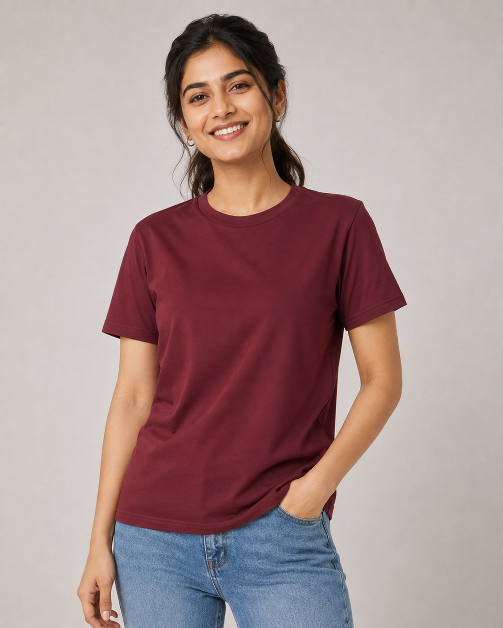 Edge Tee - Round-Neck Half-Sleeve