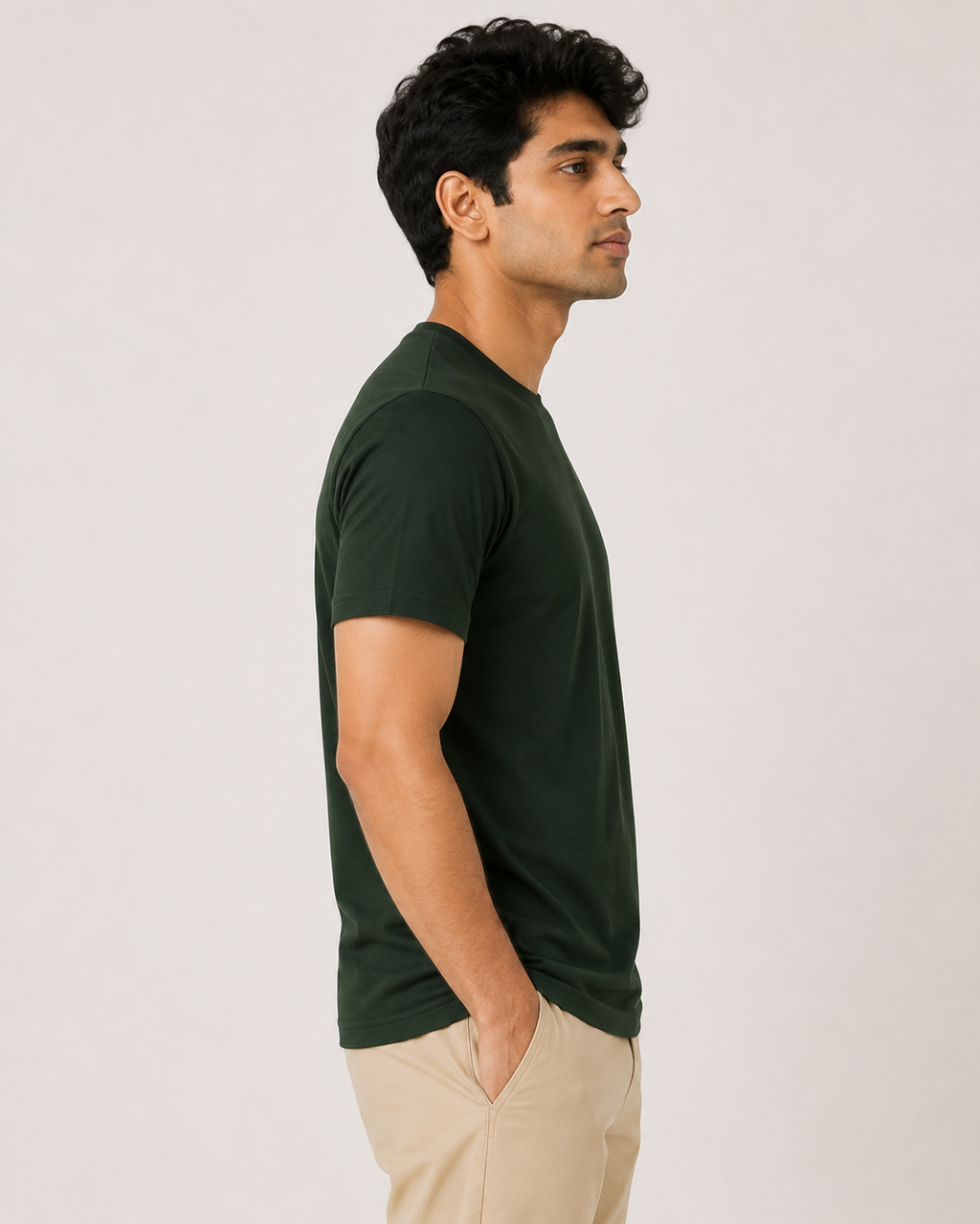 Edge Tee - Round-Neck Half-Sleeve