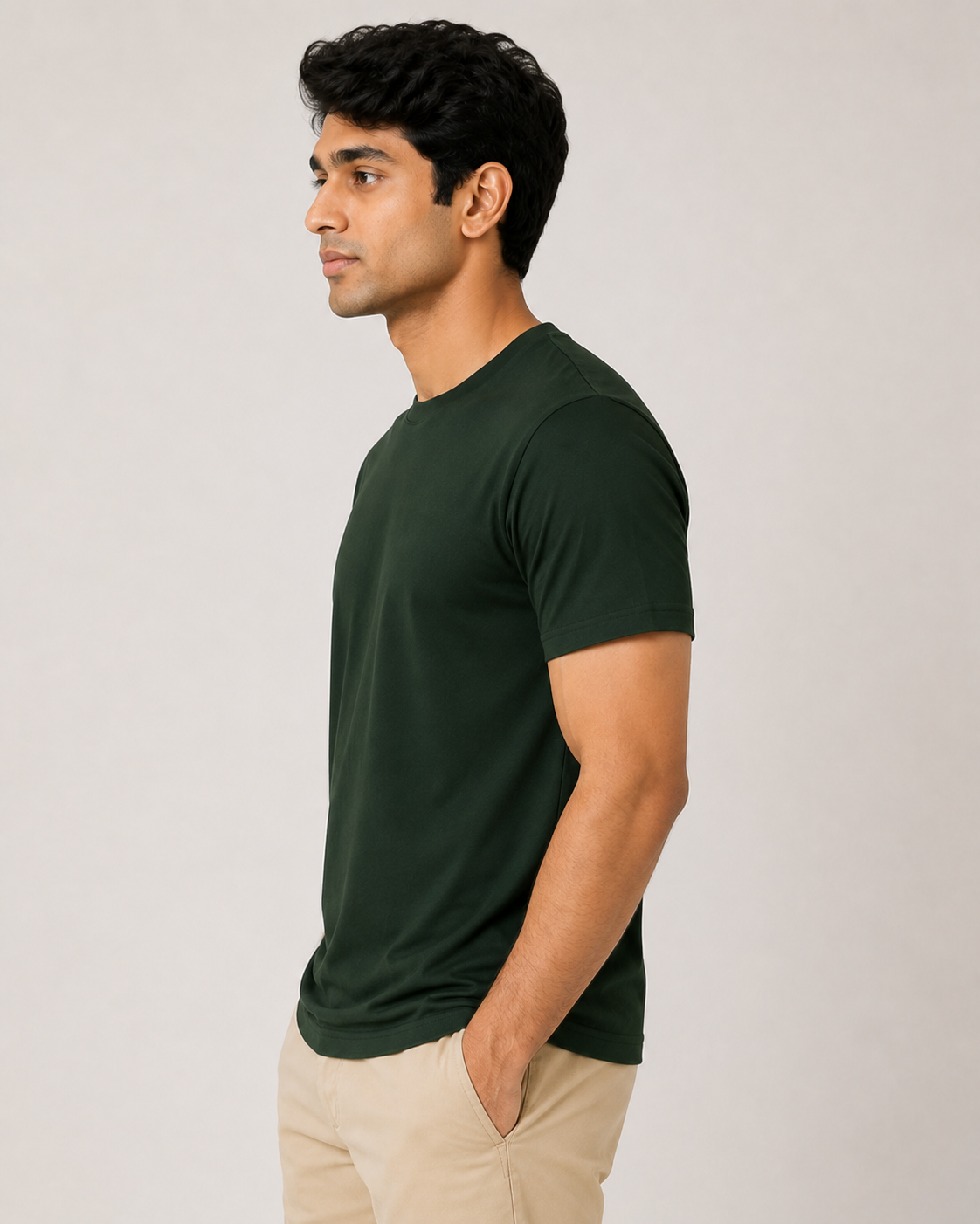 Edge Tee - Round-Neck Half-Sleeve