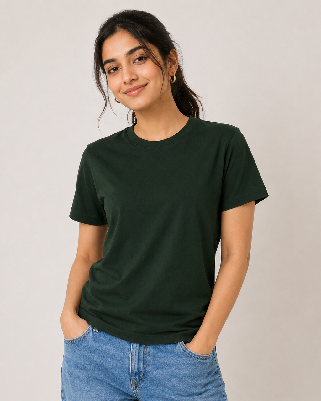 Edge Tee - Round-Neck Half-Sleeve