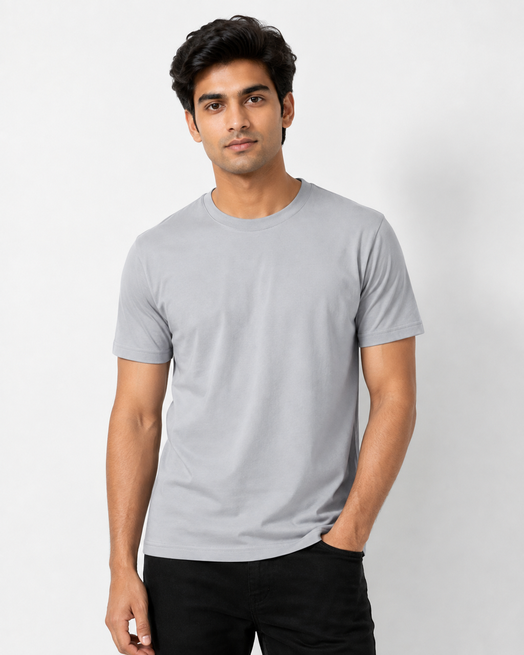 Edge Tee - Round-Neck Half-Sleeve