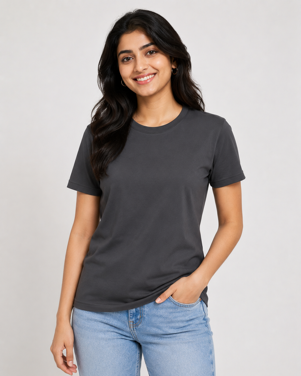 Edge Tee - Round-Neck Half-Sleeve