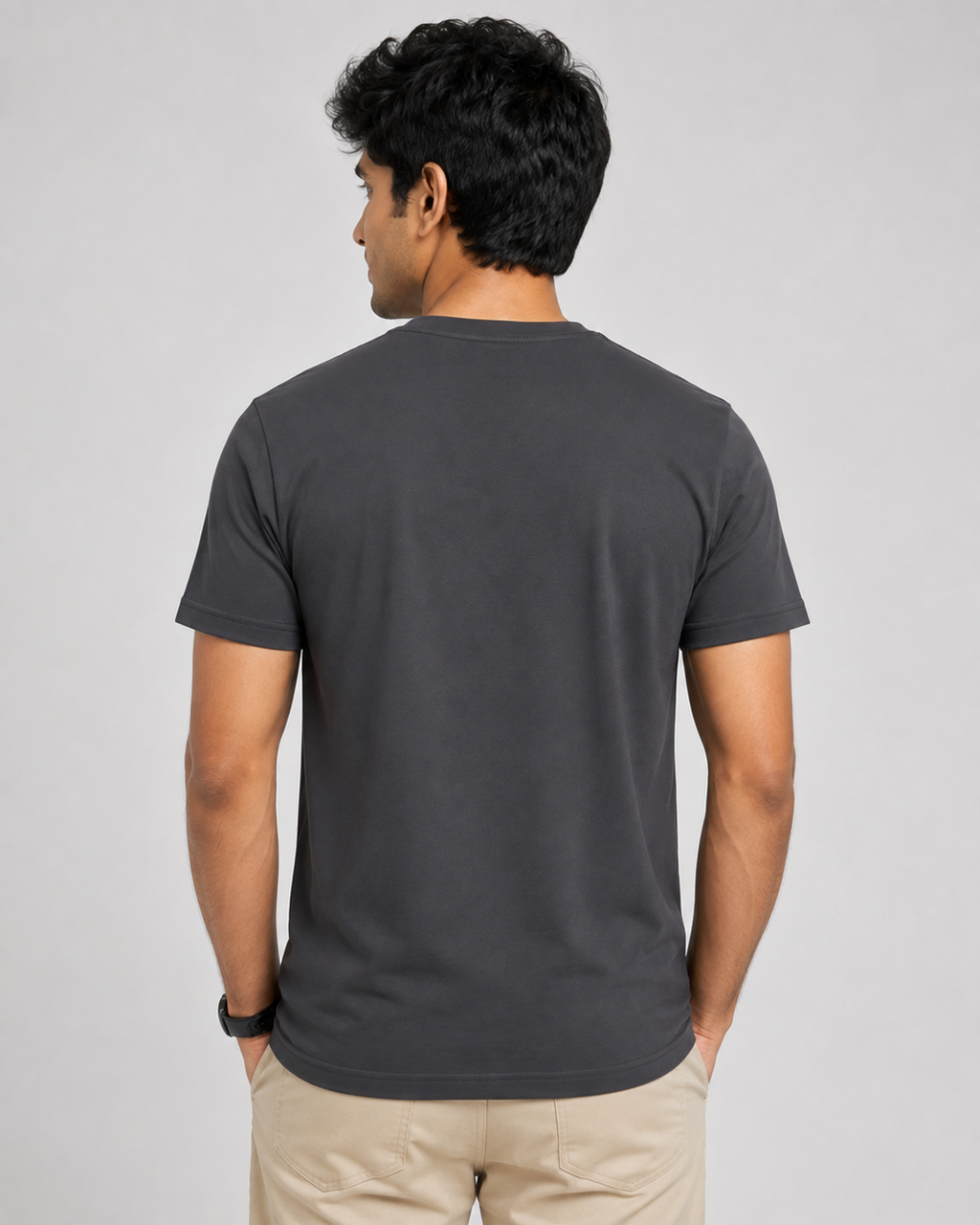 Edge Tee - Round-Neck Half-Sleeve