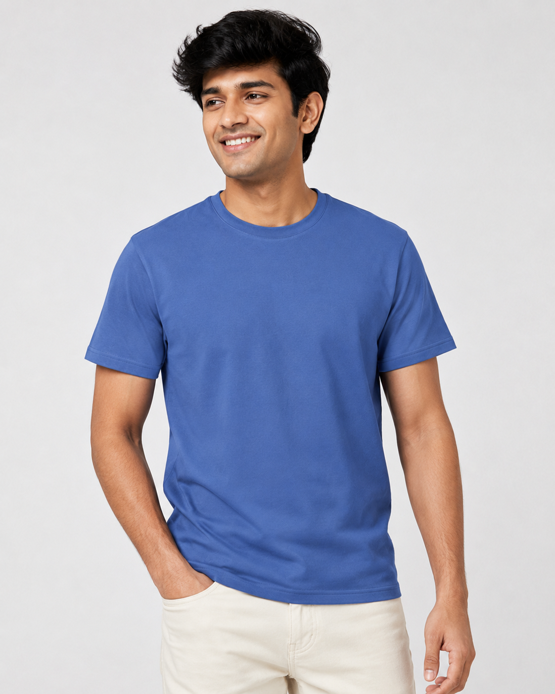 Edge Tee - Round-Neck Half-Sleeve