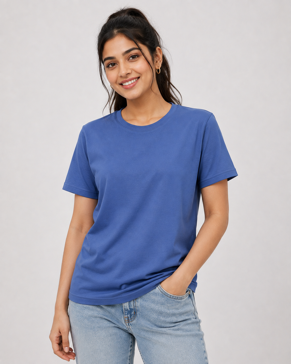 Edge Tee - Round-Neck Half-Sleeve
