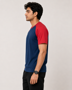 Raglan - Round-Neck Half-Sleeve