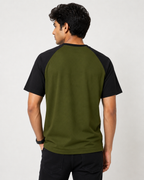 Raglan - Round-Neck Half-Sleeve