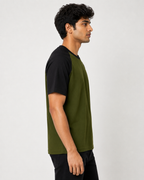 Raglan - Round-Neck Half-Sleeve