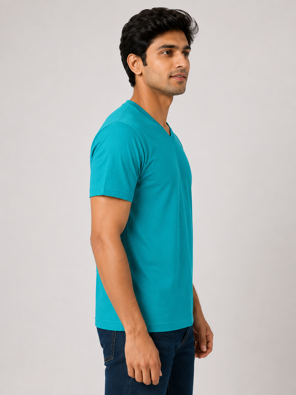 Edge Vee - Half - V-Neck Half-Sleeve