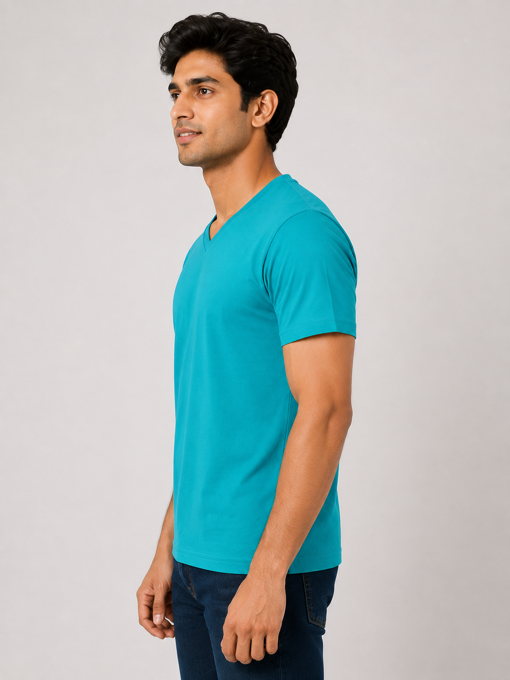 Edge Vee - Half - V-Neck Half-Sleeve
