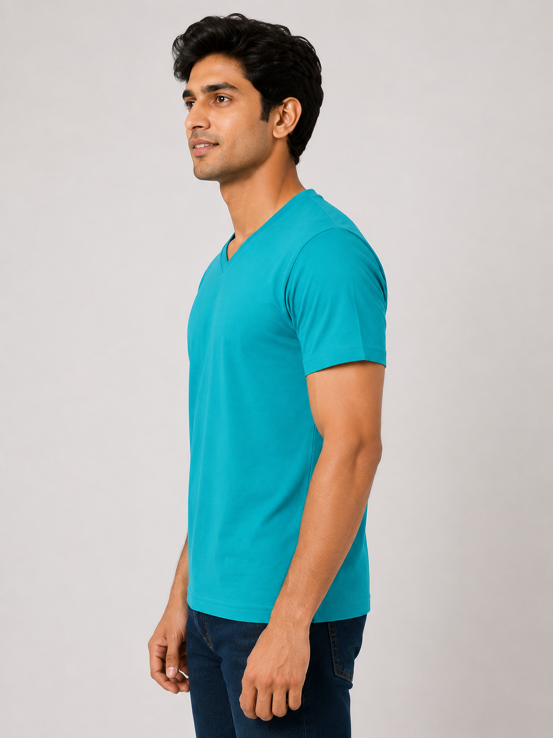 Edge Vee - Half - V-Neck Half-Sleeve