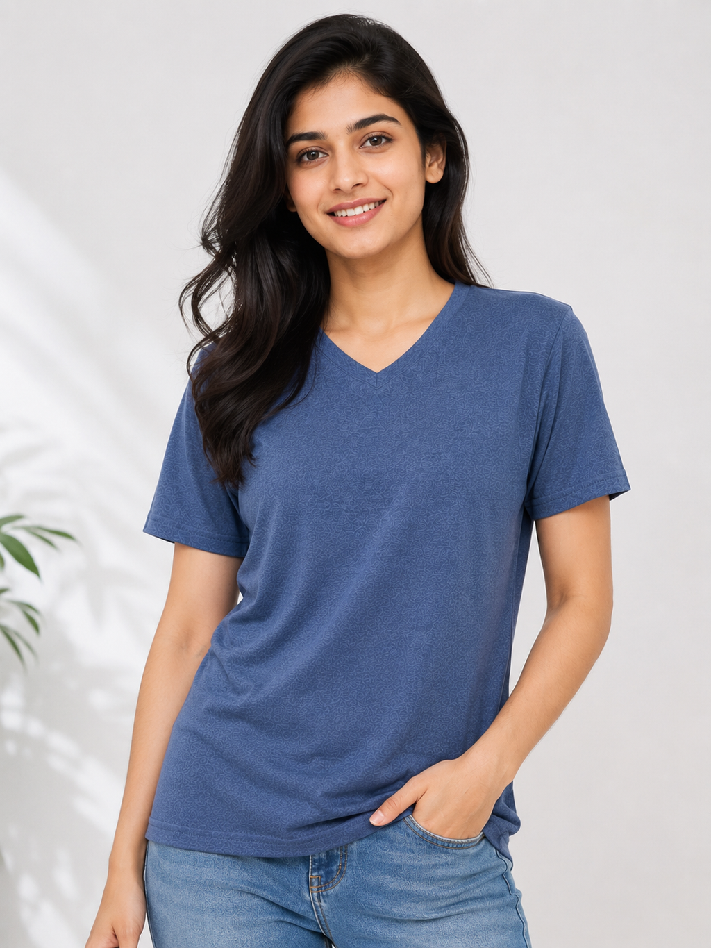 Edge Vee - Half - V-Neck Half-Sleeve
