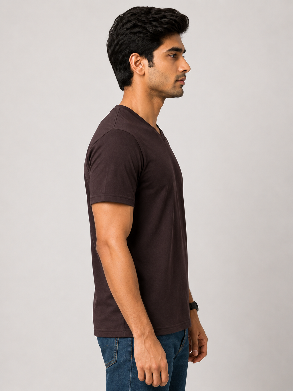 Edge Vee - Half - V-Neck Half-Sleeve