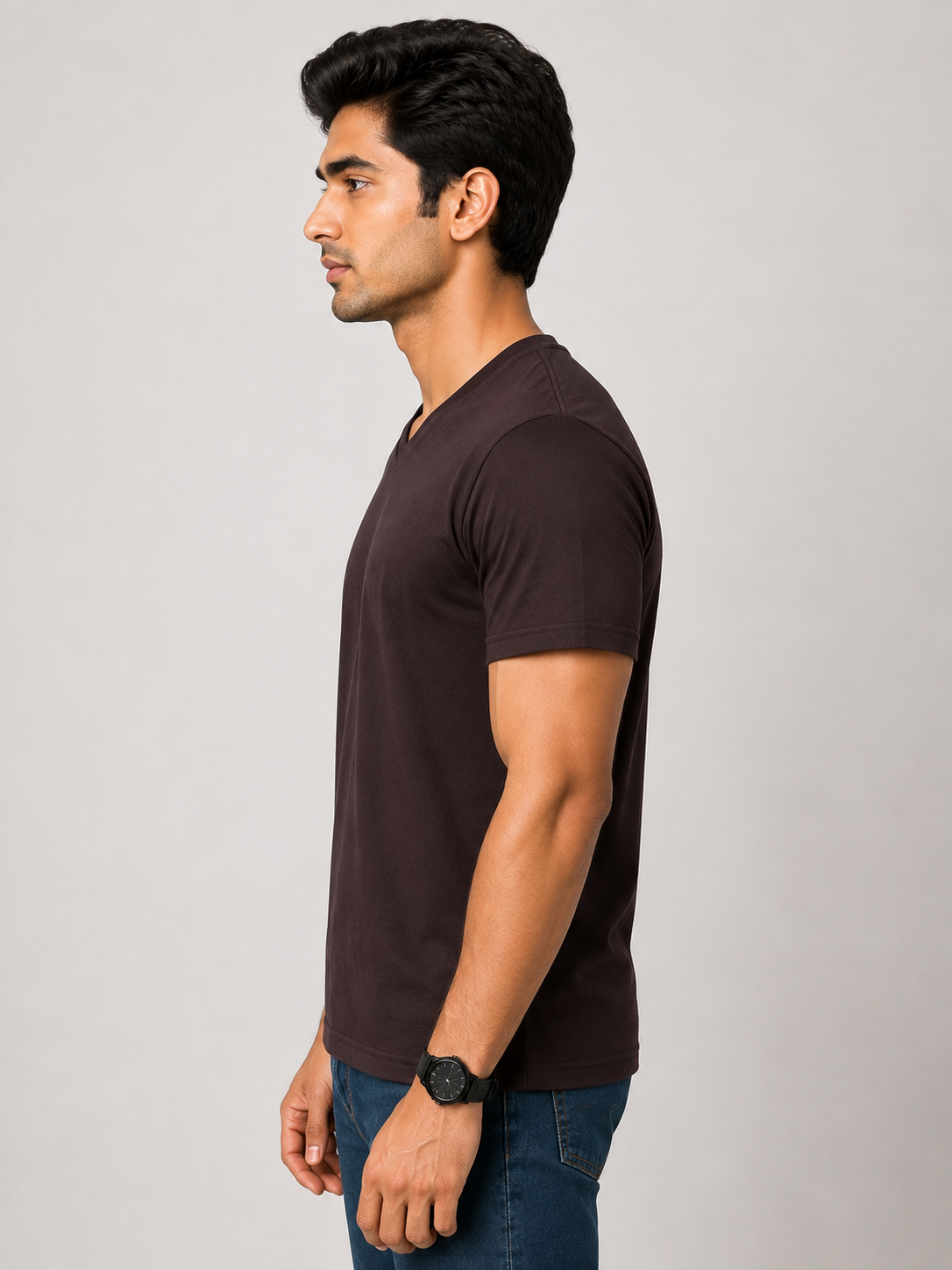 Edge Vee - Half - V-Neck Half-Sleeve