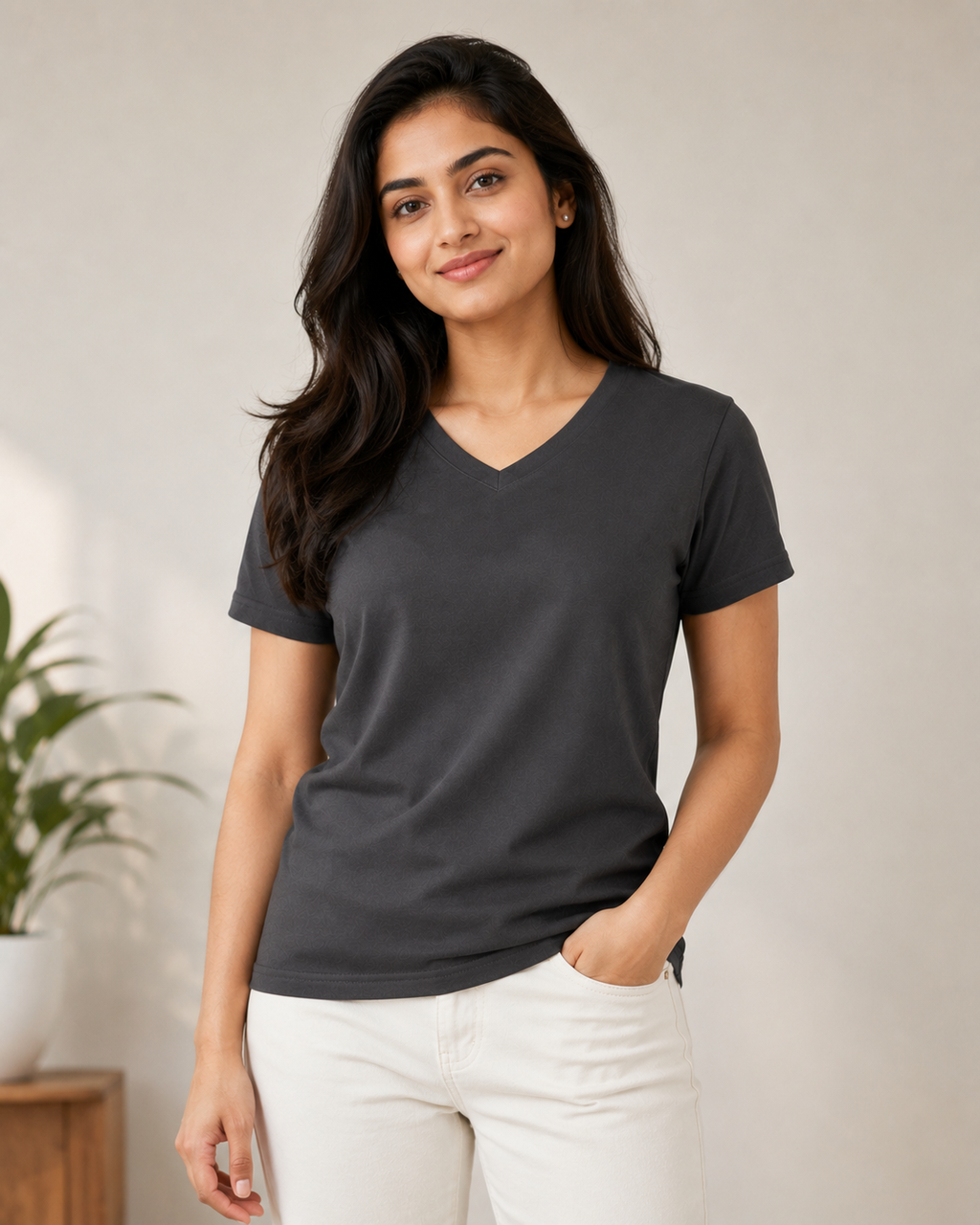 Edge Vee - Half - V-Neck Half-Sleeve