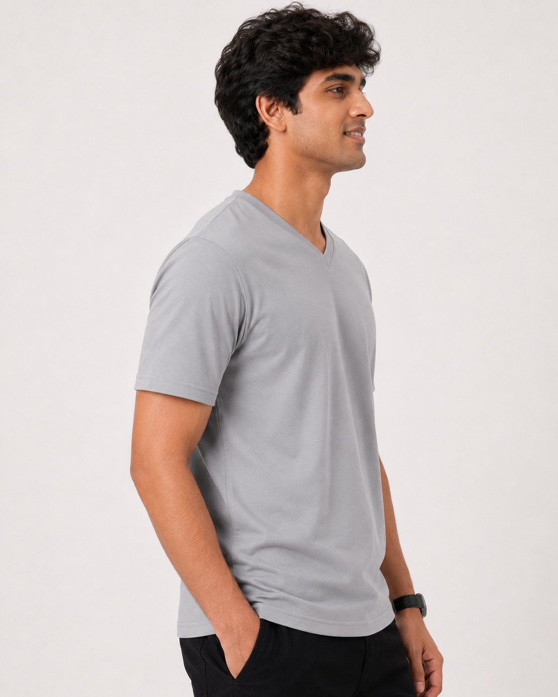 Edge Vee - Half - V-Neck Half-Sleeve