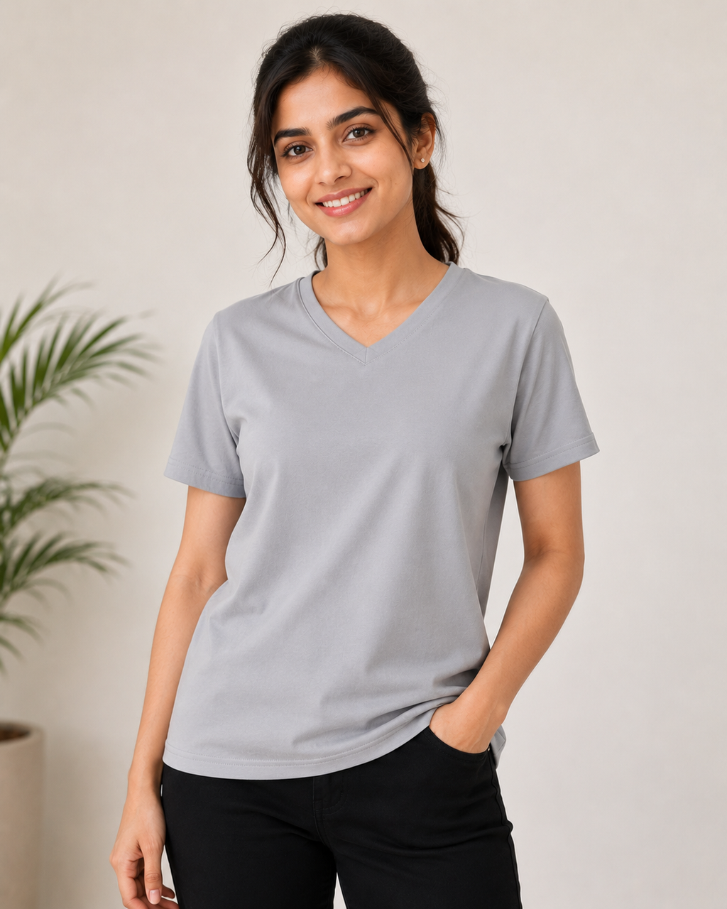 Edge Vee - Half - V-Neck Half-Sleeve