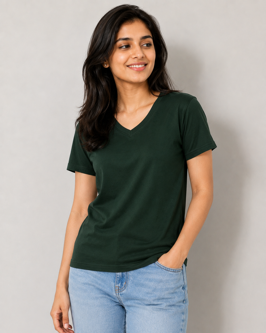 Edge Vee - Half - V-Neck Half-Sleeve