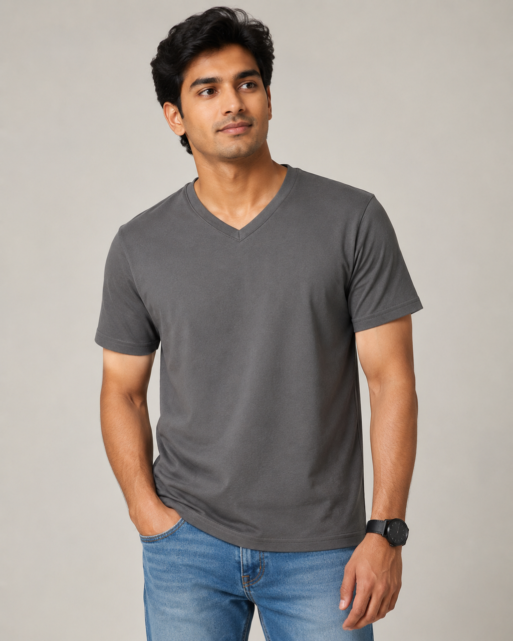 Edge Vee - Half - V-Neck Half-Sleeve