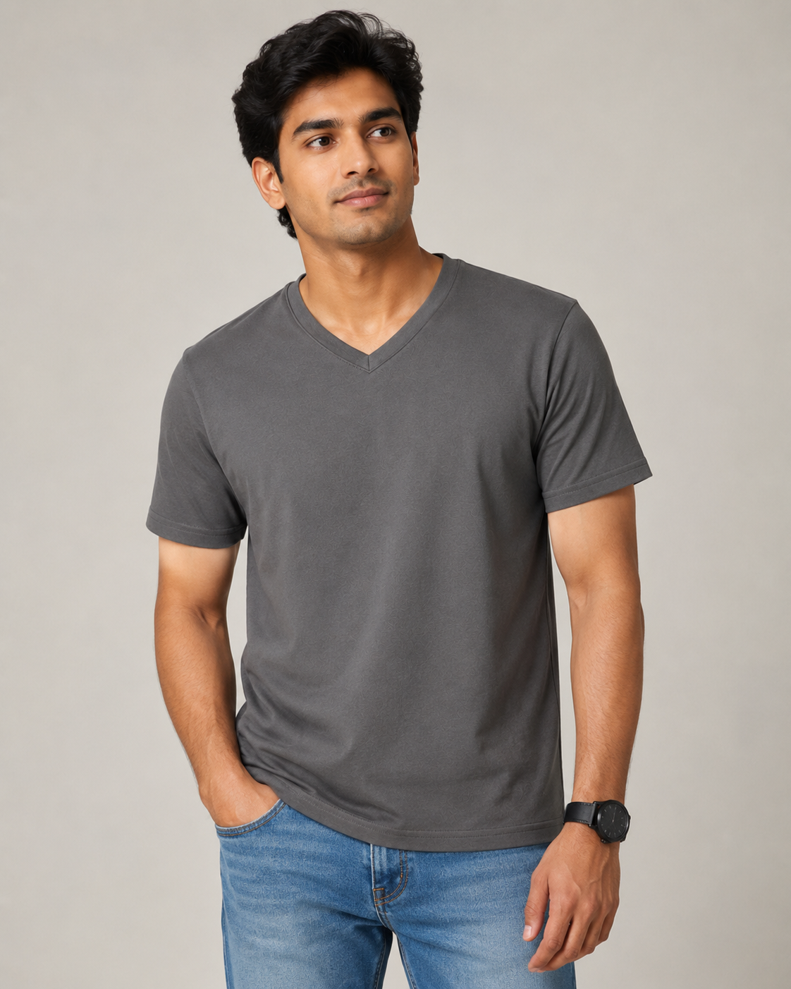 Edge Vee - Half - V-Neck Half-Sleeve