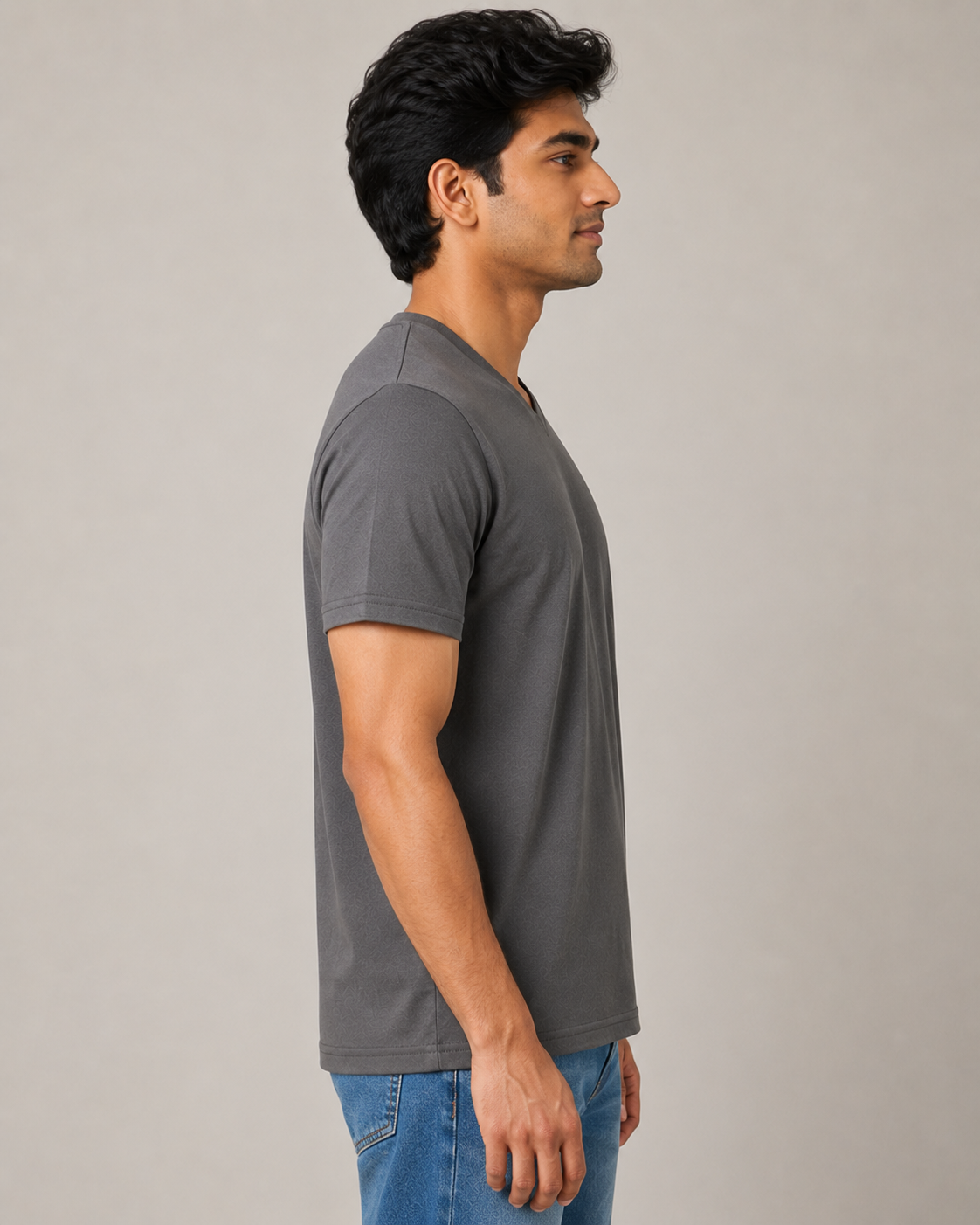 Edge Vee - Half - V-Neck Half-Sleeve