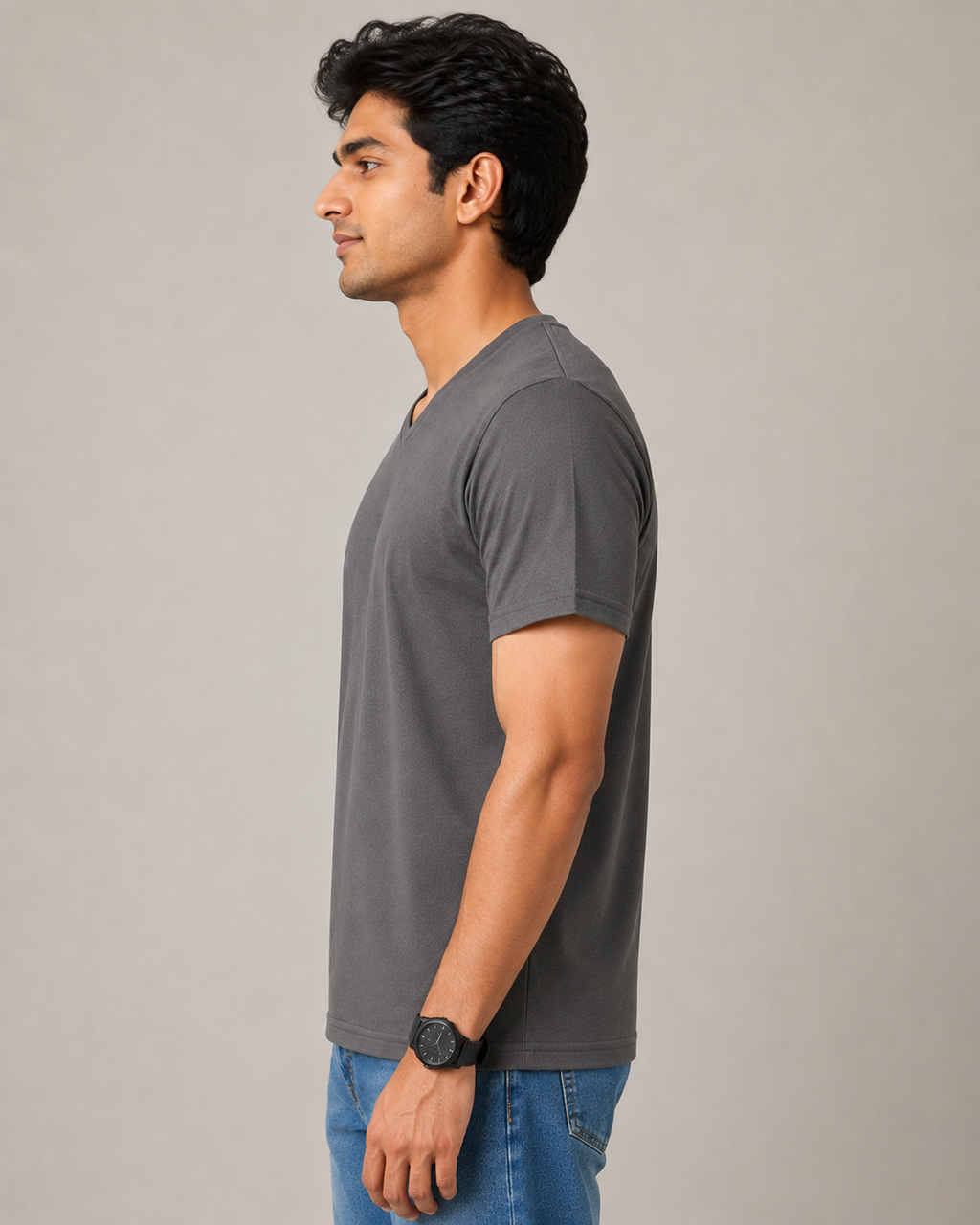 Edge Vee - Half - V-Neck Half-Sleeve