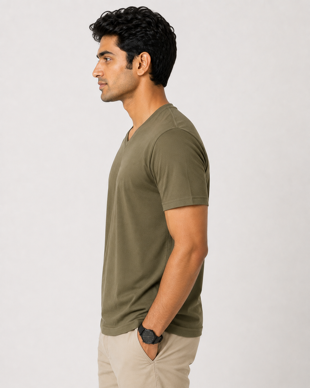 Edge Vee - Half - V-Neck Half-Sleeve
