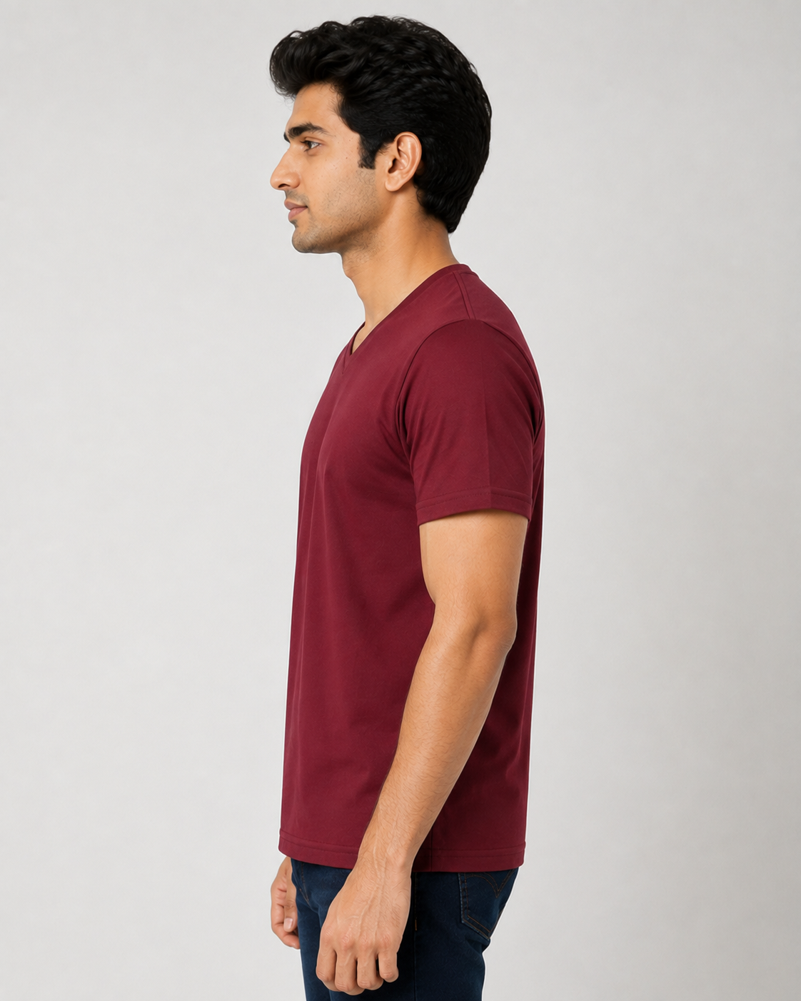 Edge Vee - Half - V-Neck Half-Sleeve