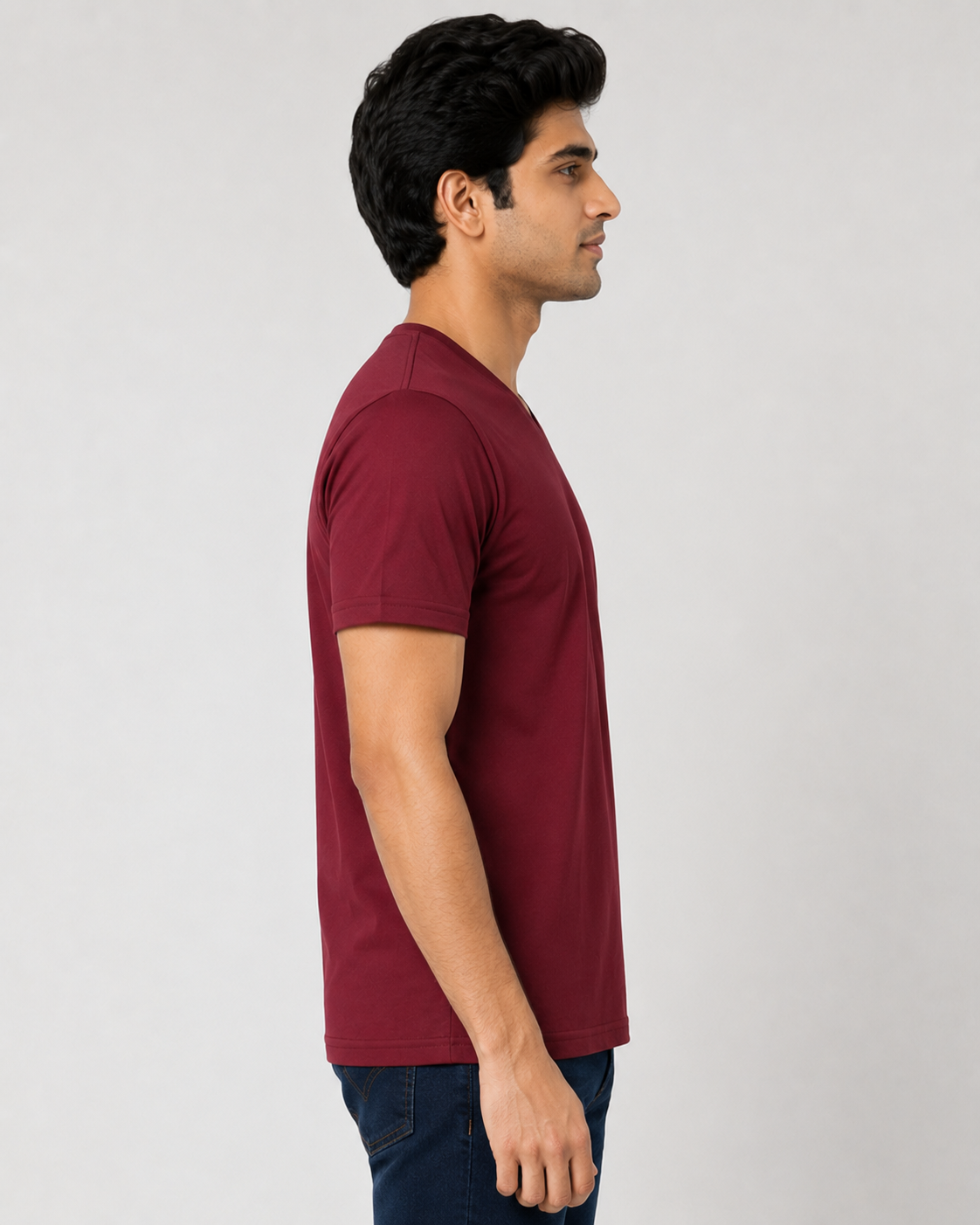 Edge Vee - Half - V-Neck Half-Sleeve