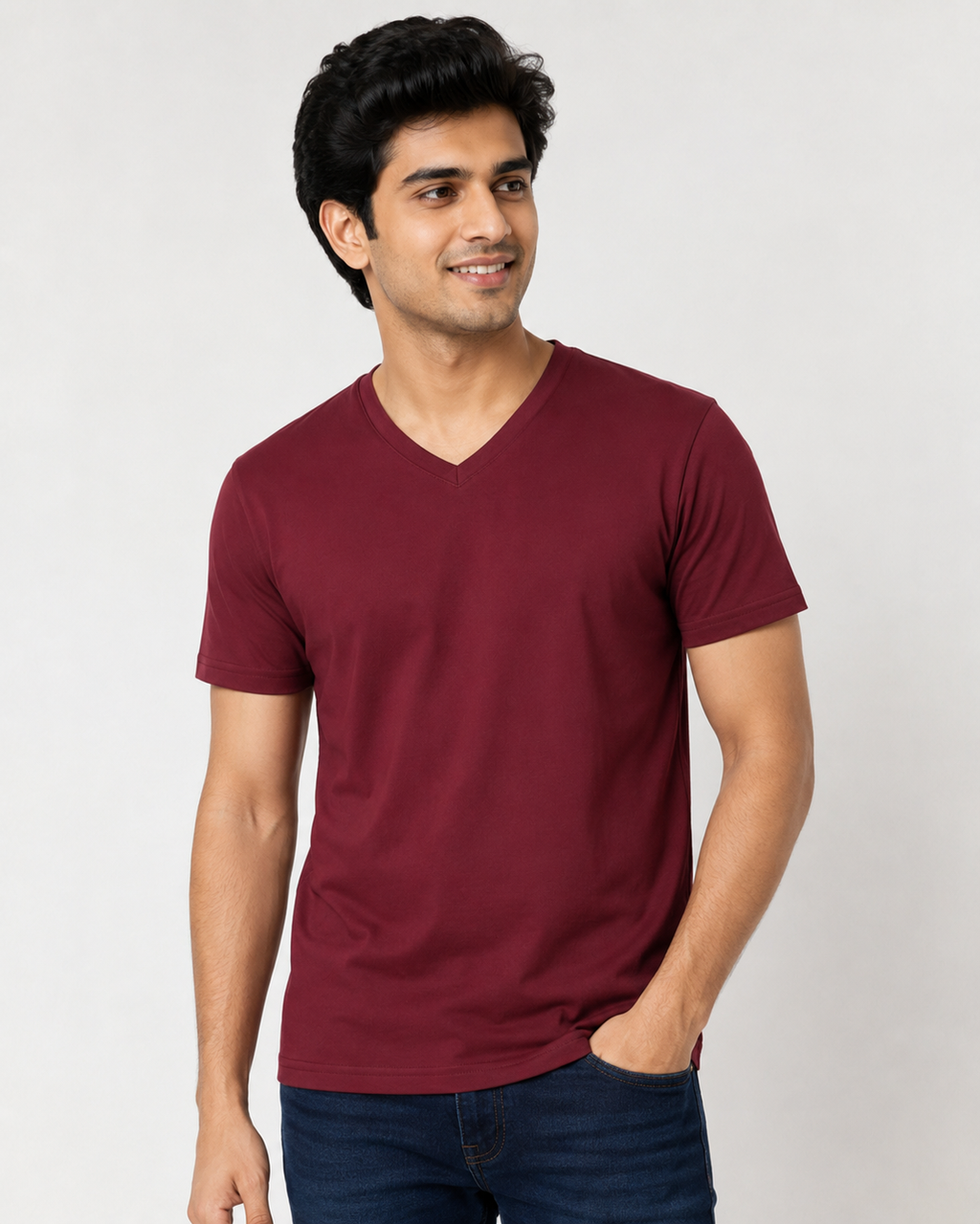 Edge Vee - Half - V-Neck Half-Sleeve