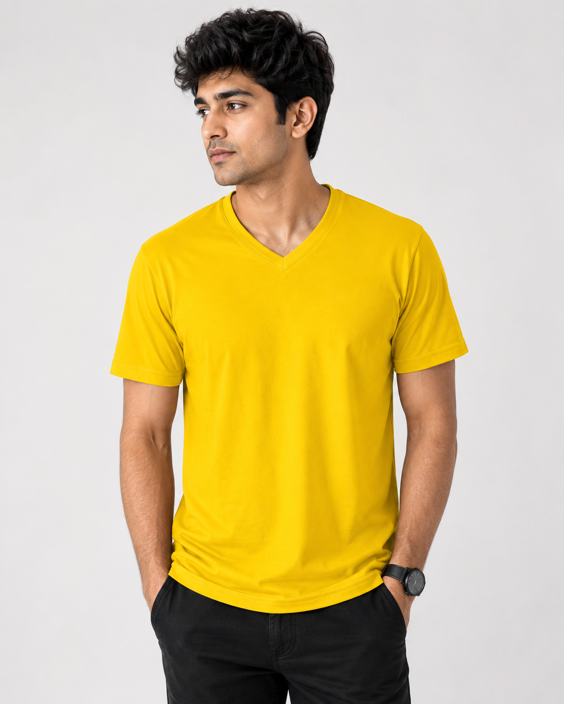 Edge Vee - Half - V-Neck Half-Sleeve