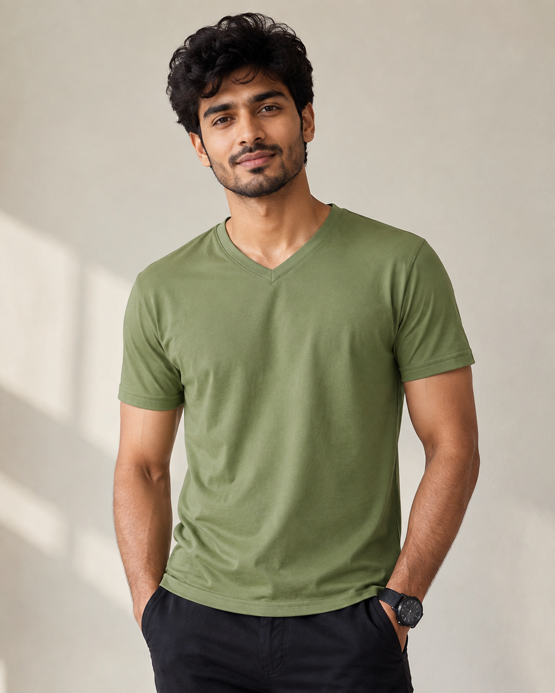 Edge Vee - Half - V-Neck Half-Sleeve