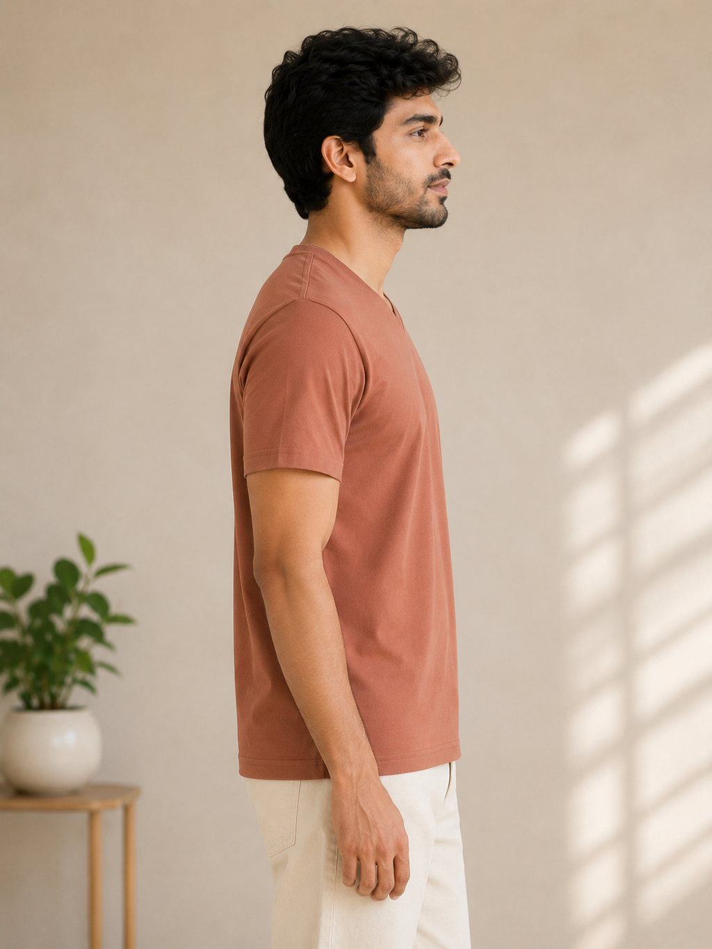 Edge Vee - Half - V-Neck Half-Sleeve