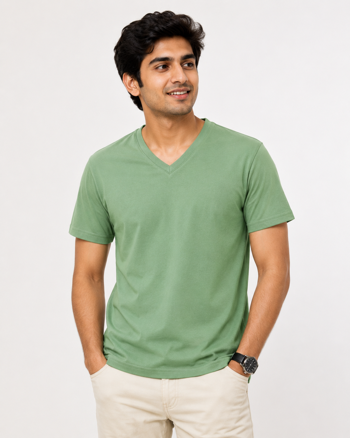 Edge Vee - Half - V-Neck Half-Sleeve