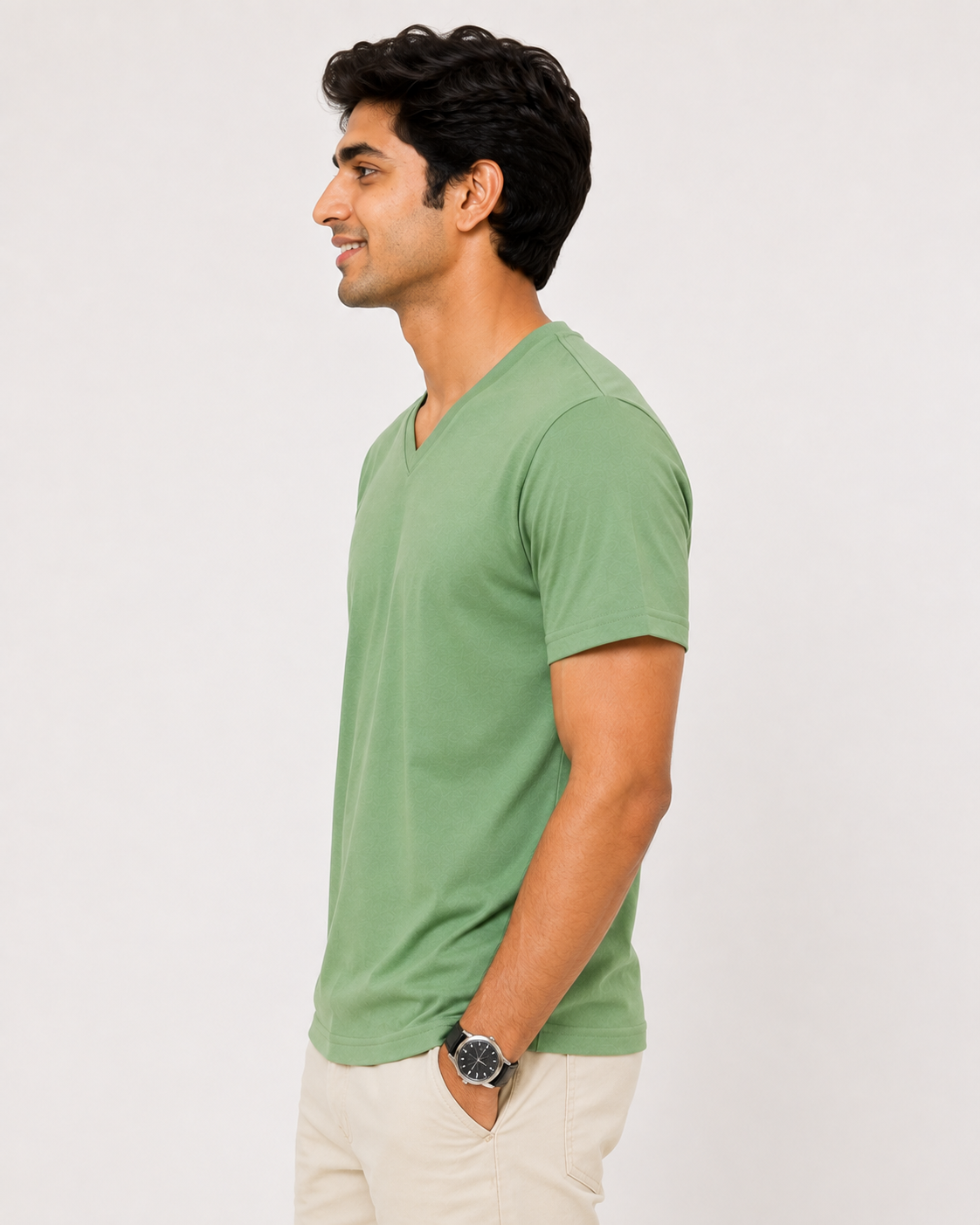 Edge Vee - Half - V-Neck Half-Sleeve