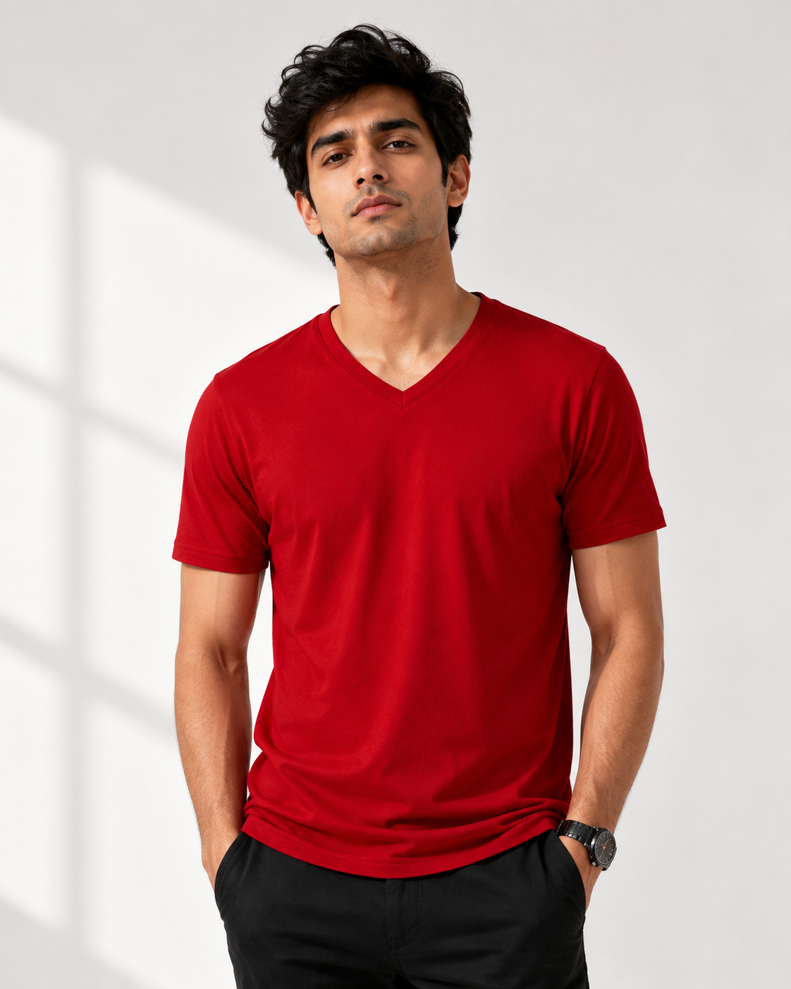 Edge Vee - Half - V-Neck Half-Sleeve