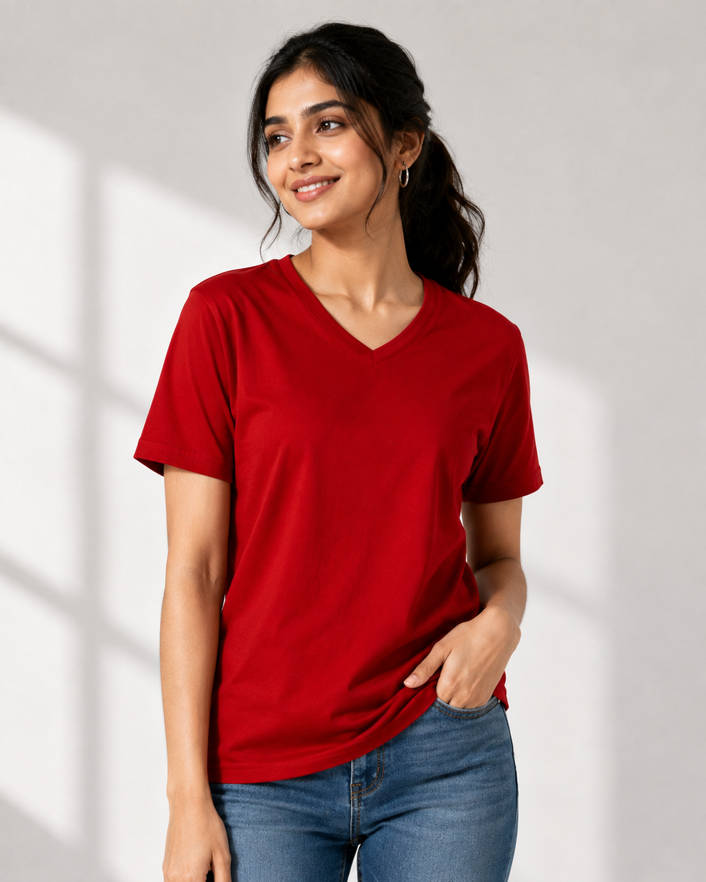 Edge Vee - Half - V-Neck Half-Sleeve