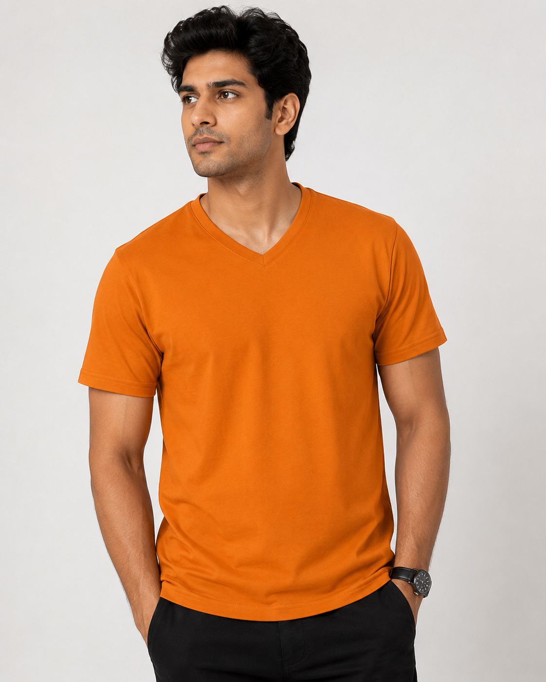 Edge Vee - Half - V-Neck Half-Sleeve